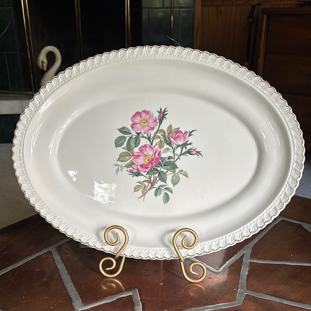 Harker Pottery Platter 16 Inches Wide